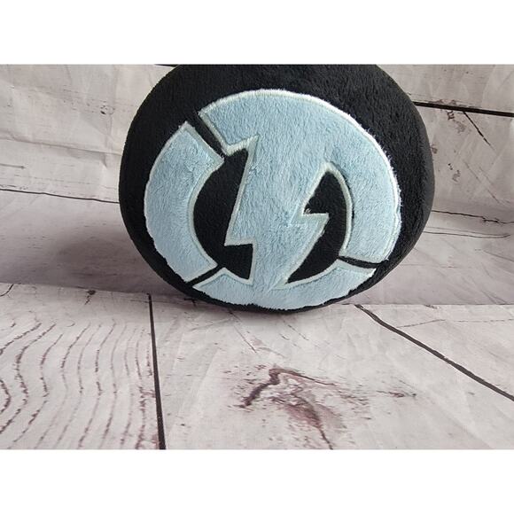 Nitro Circus Live Plush Stuffed Black Bomb Lightning Bolt Design 7in - Picture 2 of 6